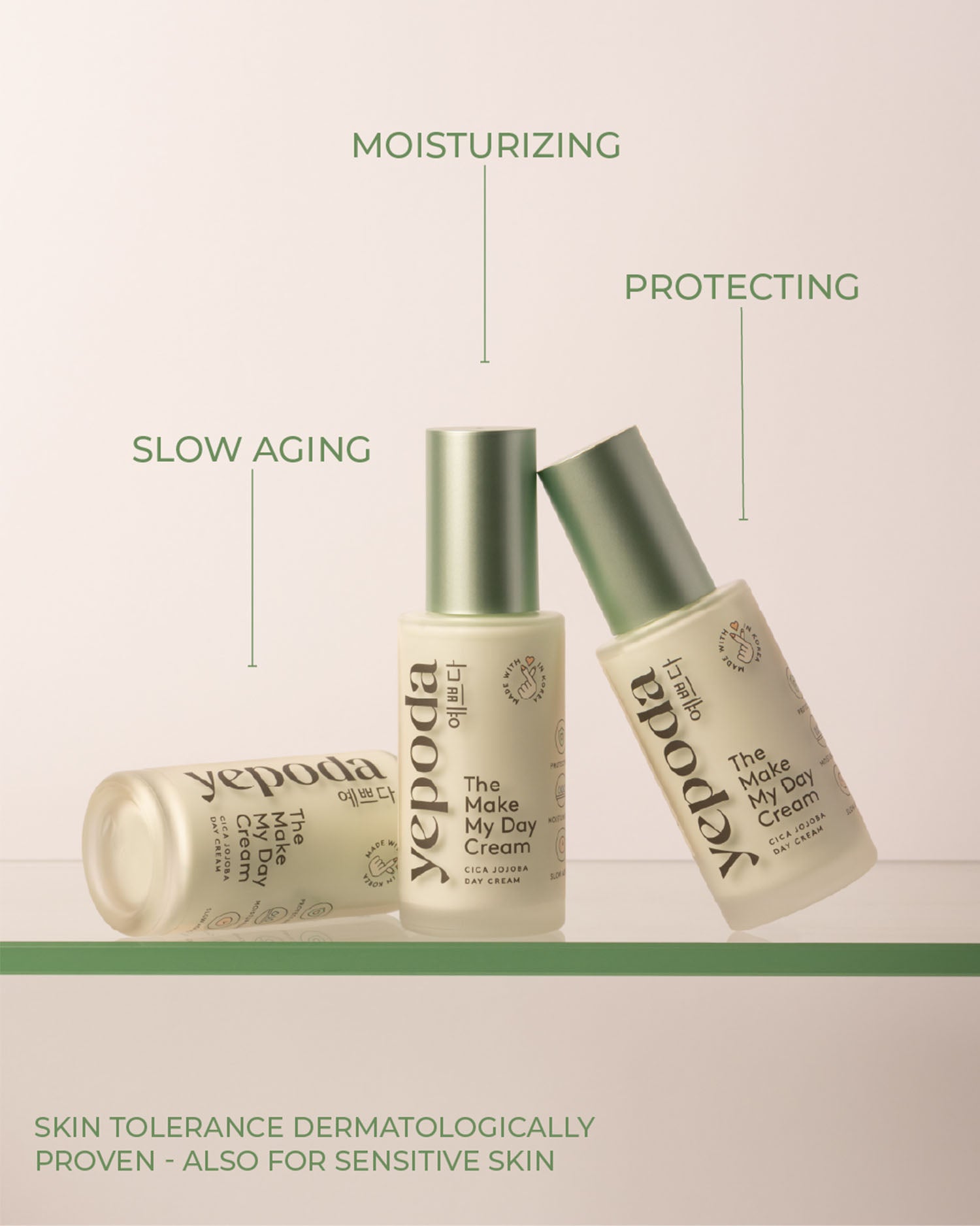 The Make My Day Cream - Moisturizing Day Cream - Yepoda