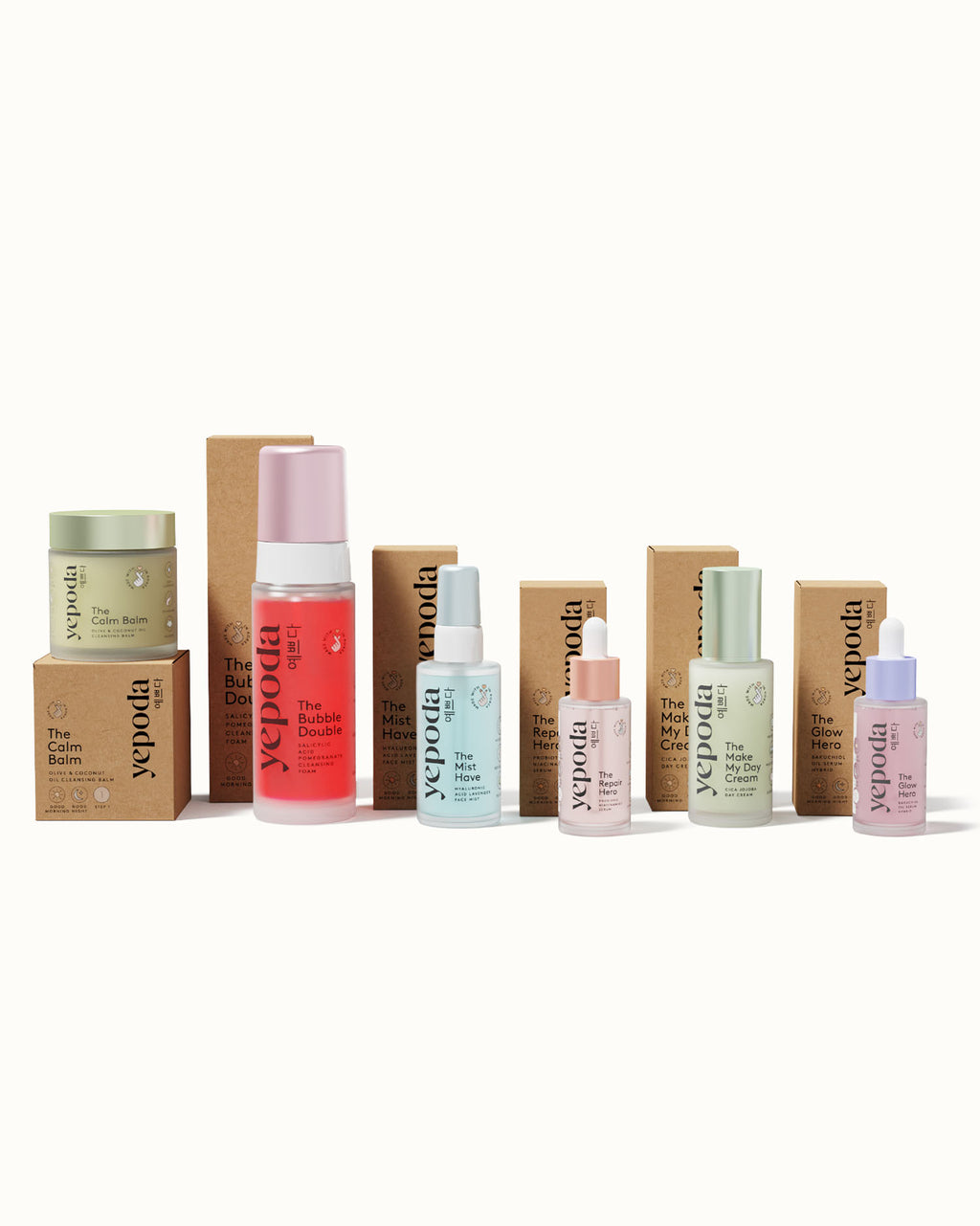 The Glass Skin Set - Glass Skin Routine - Yepoda